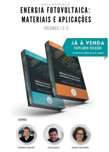 Energia Fotovoltaica: Materiais e Aplicações já se encontra à venda