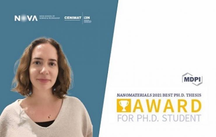 2021 Best PhD Thesis Award, Nanomaterials - MDPI