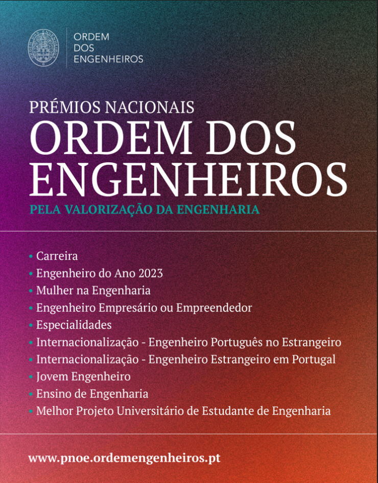 Prémios Nacionais Ordem dos Engenheiros | Candidaturas até 31 de Maio