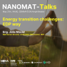 NANOMAT-Talk #23 | Energy transition challenges: EDP way