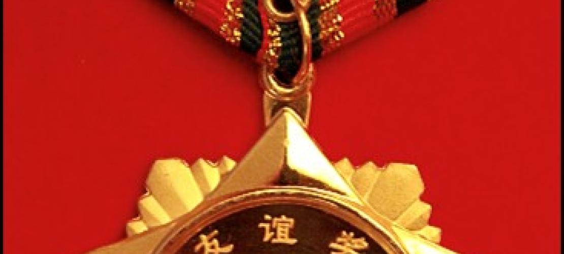 The medal of the Friendship Award