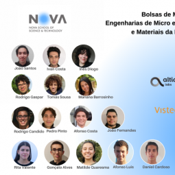 Bolsas de Mérito Engenharias de Micro e Nanotecnologias e Materiais da FCT Nova
