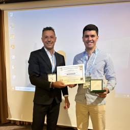 i3N researcher Emanuel Carlos awarded the Early Career Researcher Medal by the International Association of Advanced Materials (IAAM)