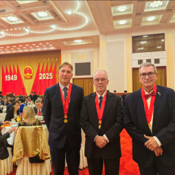 Professor Rodrigo Martins awarded the China Government Friendship Award 2025