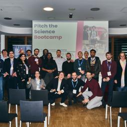 Researcher Rui Gonçalves won first prize in the SPIN Rise: Pitch the Science accelerator program